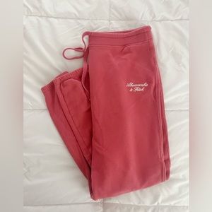 Abercrombie pink sweats